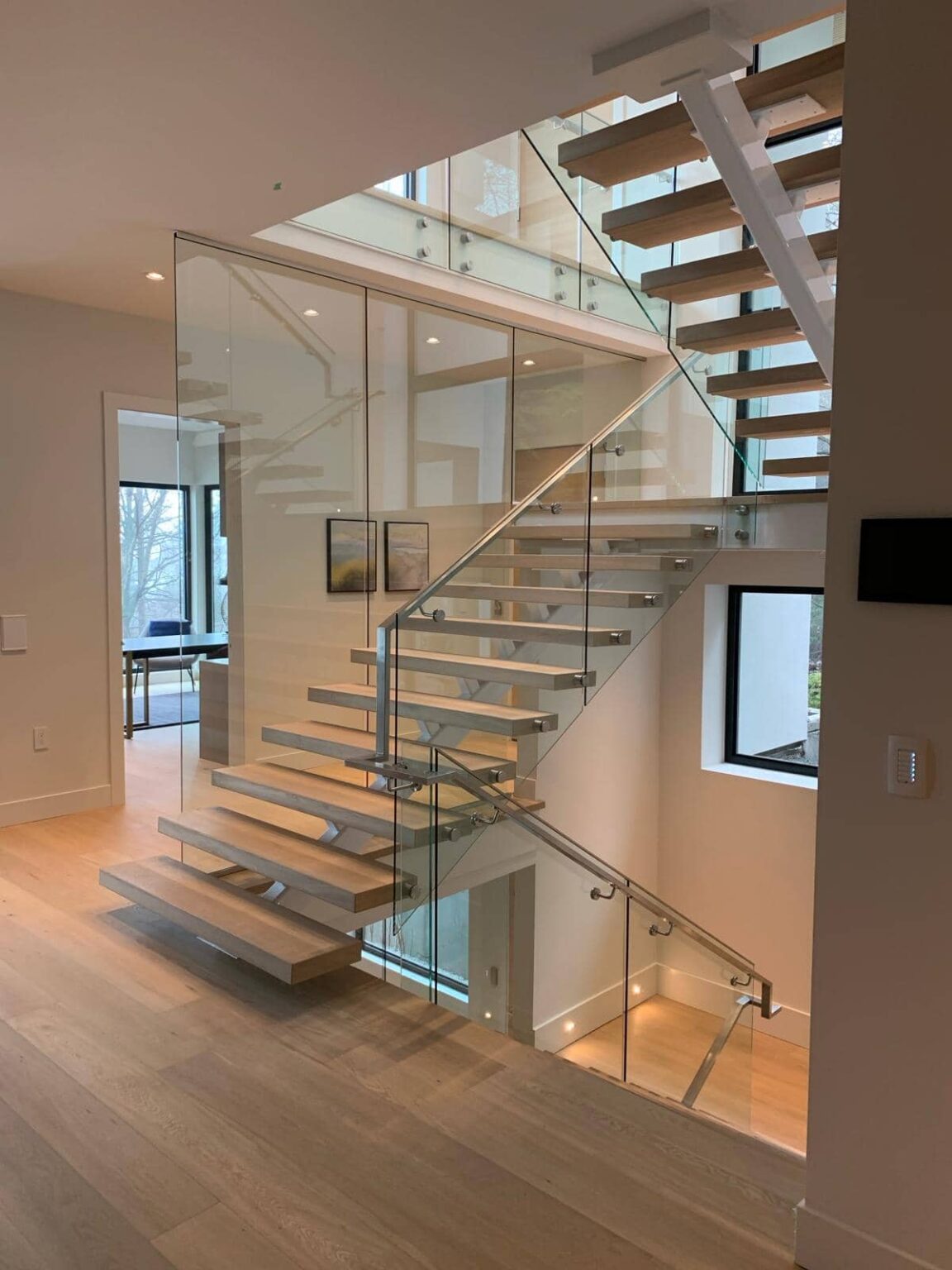 Contemporary Floating Staircase