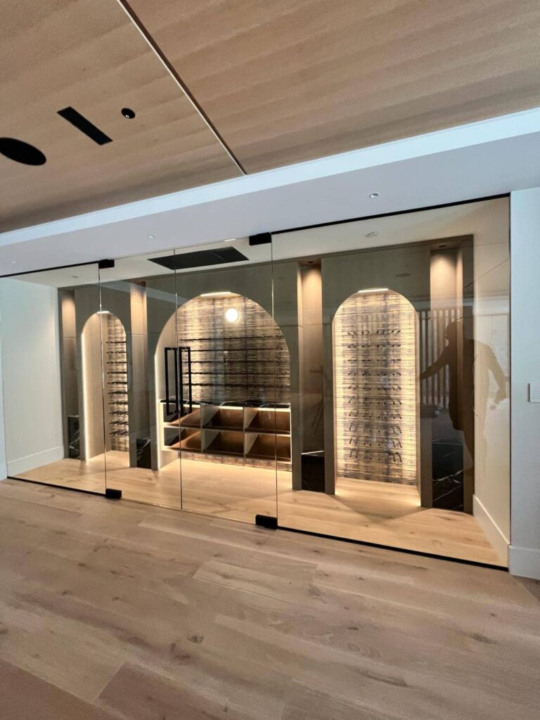 Contemporary Wine Cellar